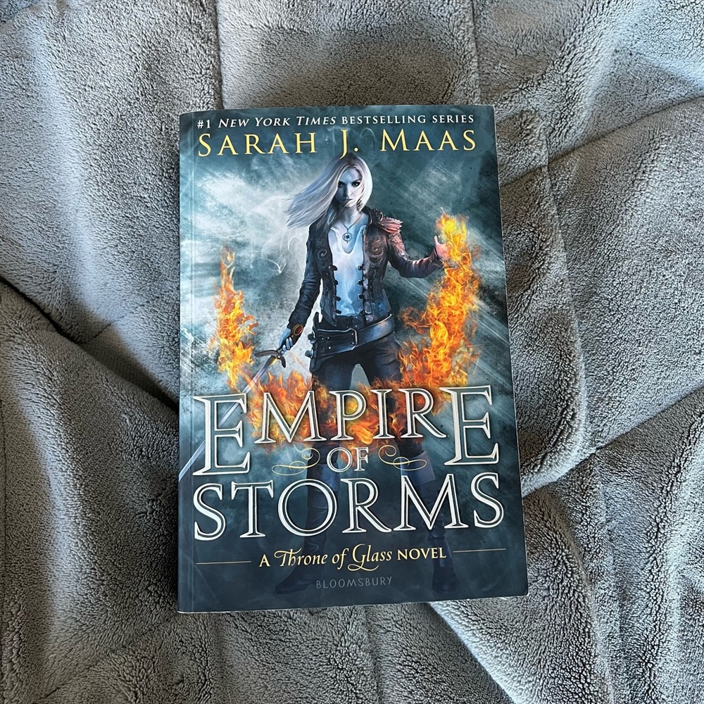 Empire of Storms Book - Throne of Glass series by Sarah J Maas